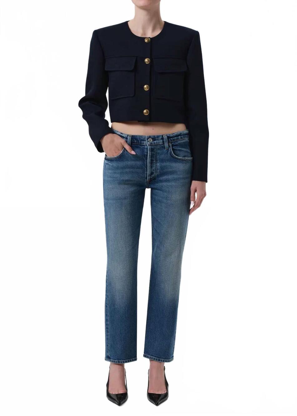 NEW CITIZENS OF HUMANITY anissa straight-leg jeans in alma